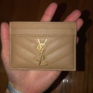 New YSL card holder wallet.